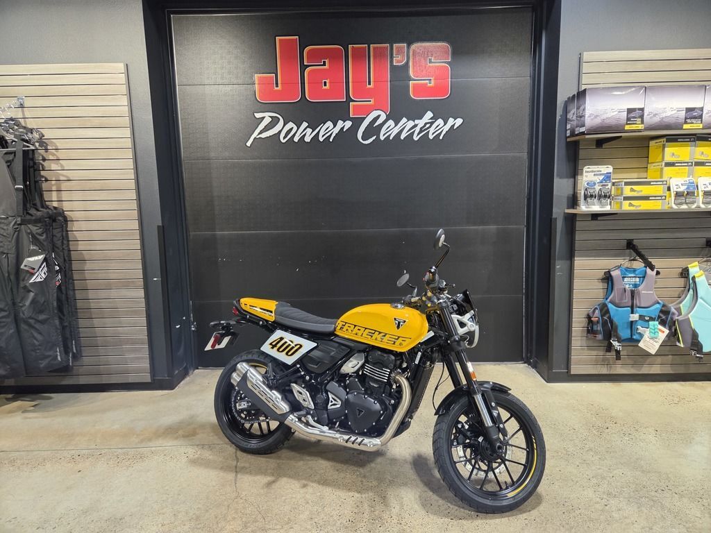 2027 Triumph Tracker 400 Racing Yellow in reedsburg WI