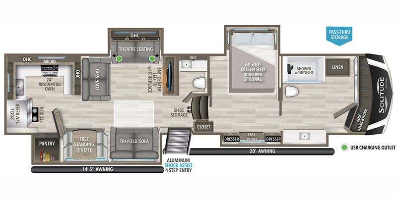 2024 Grand Design SOLITUDE 417KB in elizabetown PA