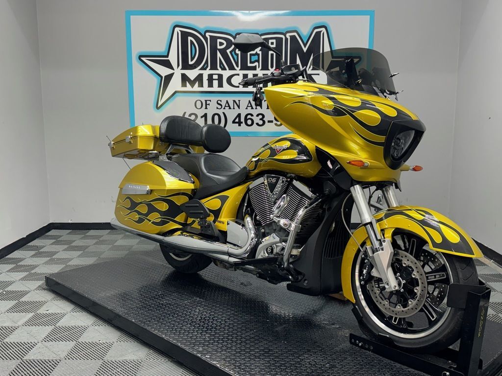 2014 Victory Motorcycles® Cross Country Factory Custom Paint Tequila Gold With FACTORY CUSTOM PAINT in San Antonio, TX