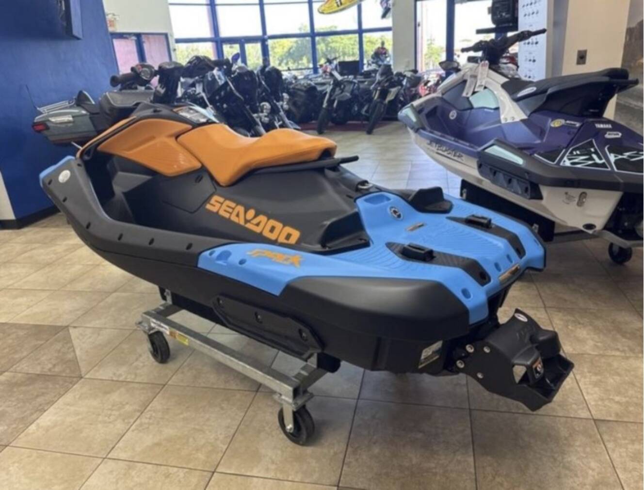 A photo of this 2026 Sea-Doo Spark Trixx for 1 Rotax® 900 ACE - 90 iBR and Au