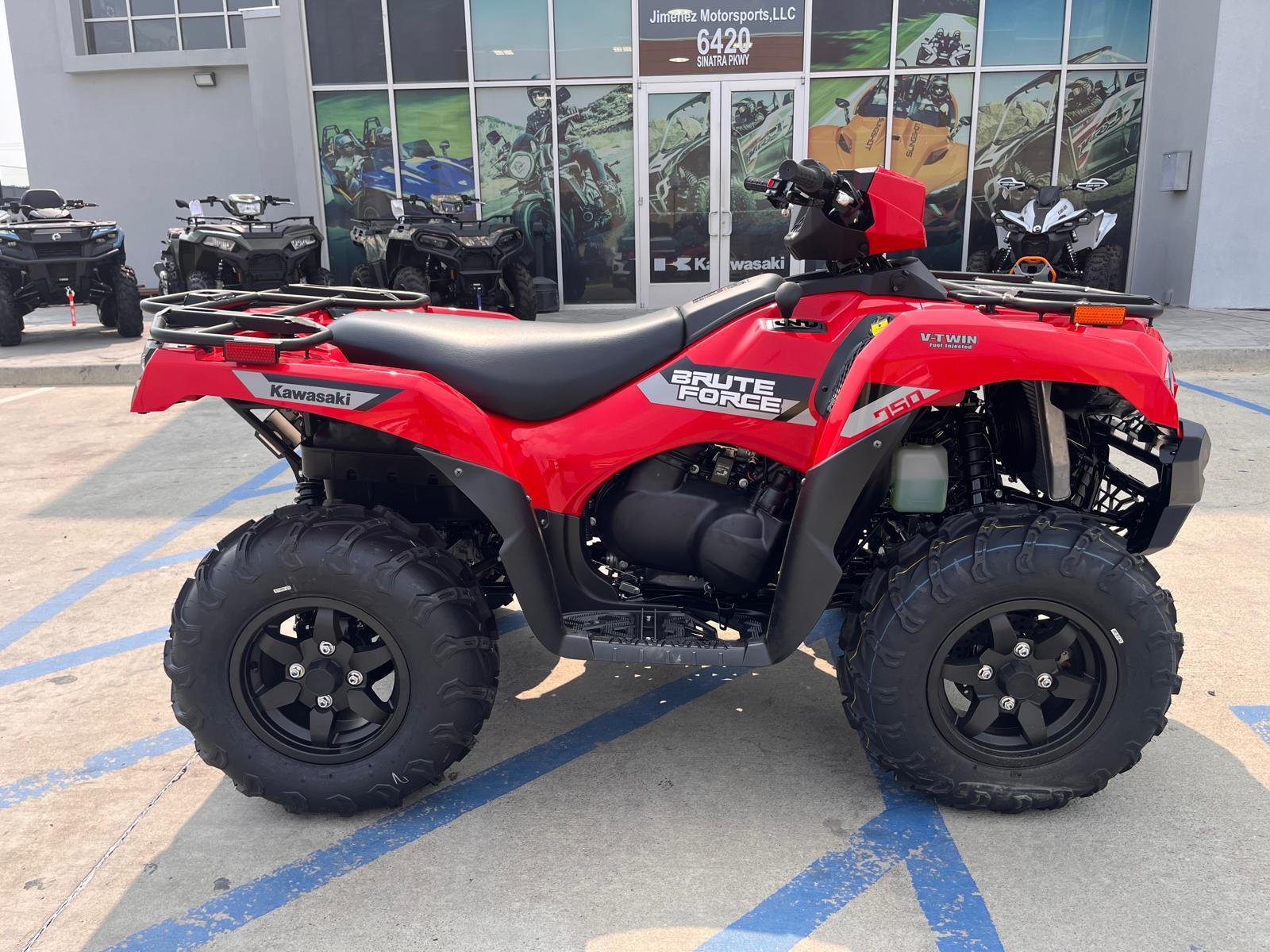 2026 Kawasaki Brute Force 750 Firecracker Red in laredo TX
