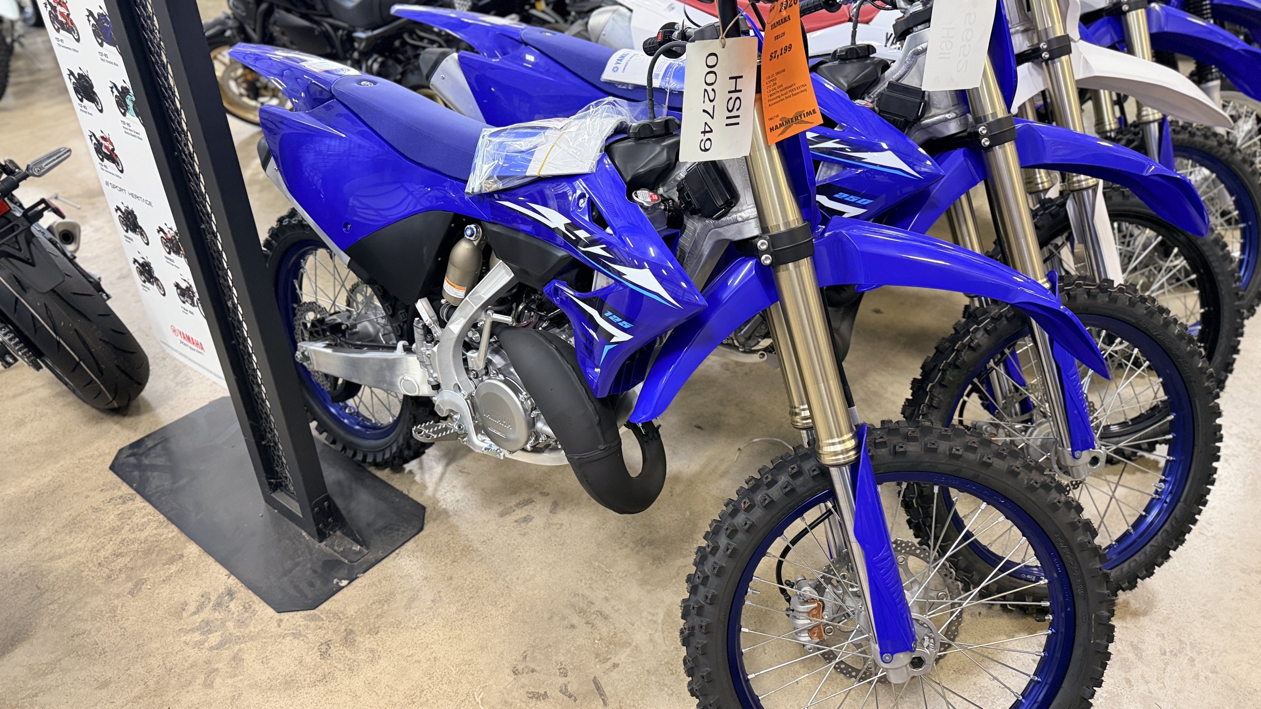 2026 Yamaha YZ125 125 in Belvidere, IL