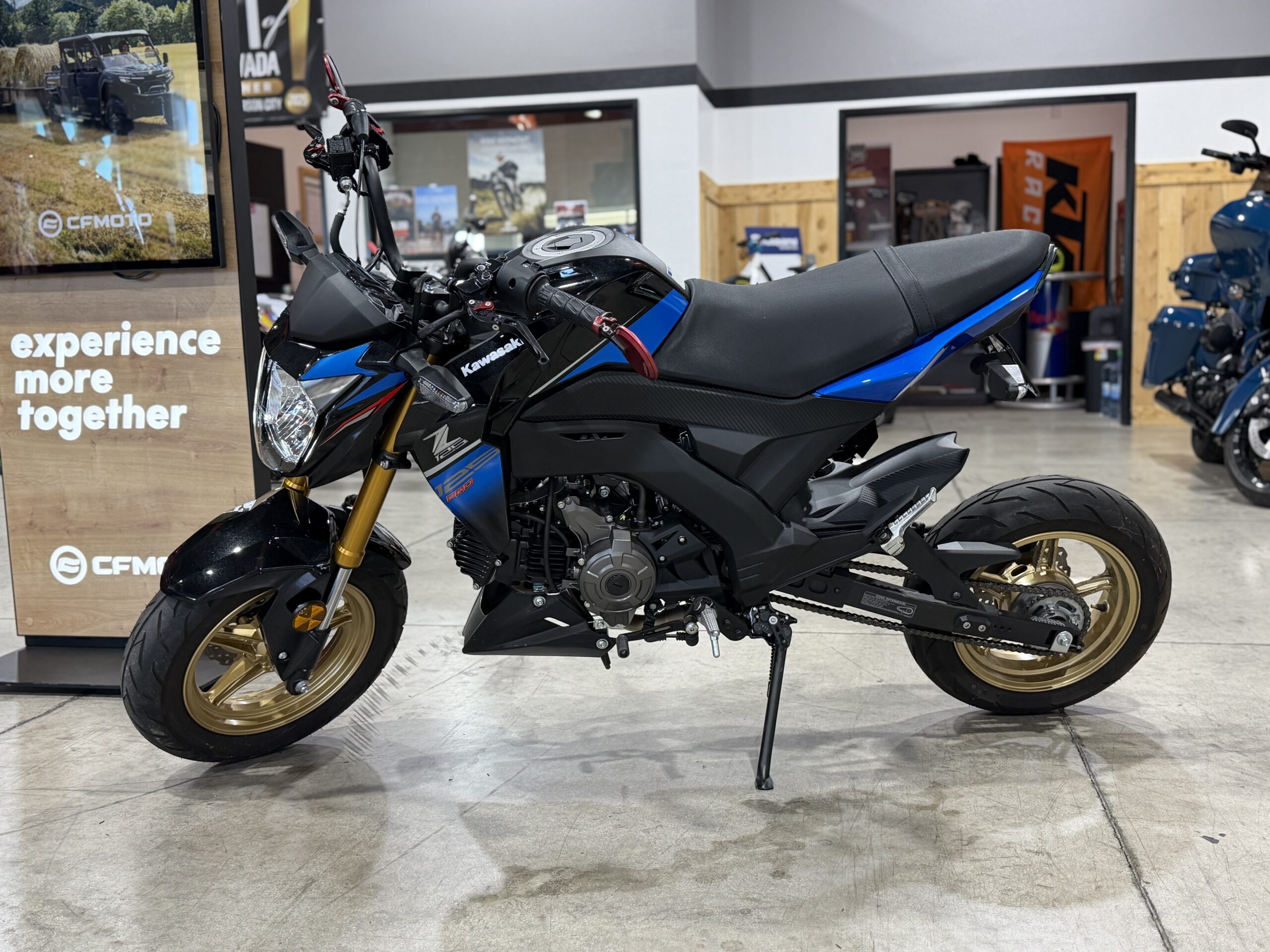 2018 Kawasaki Z125 PRO BASE in Carson City, NV