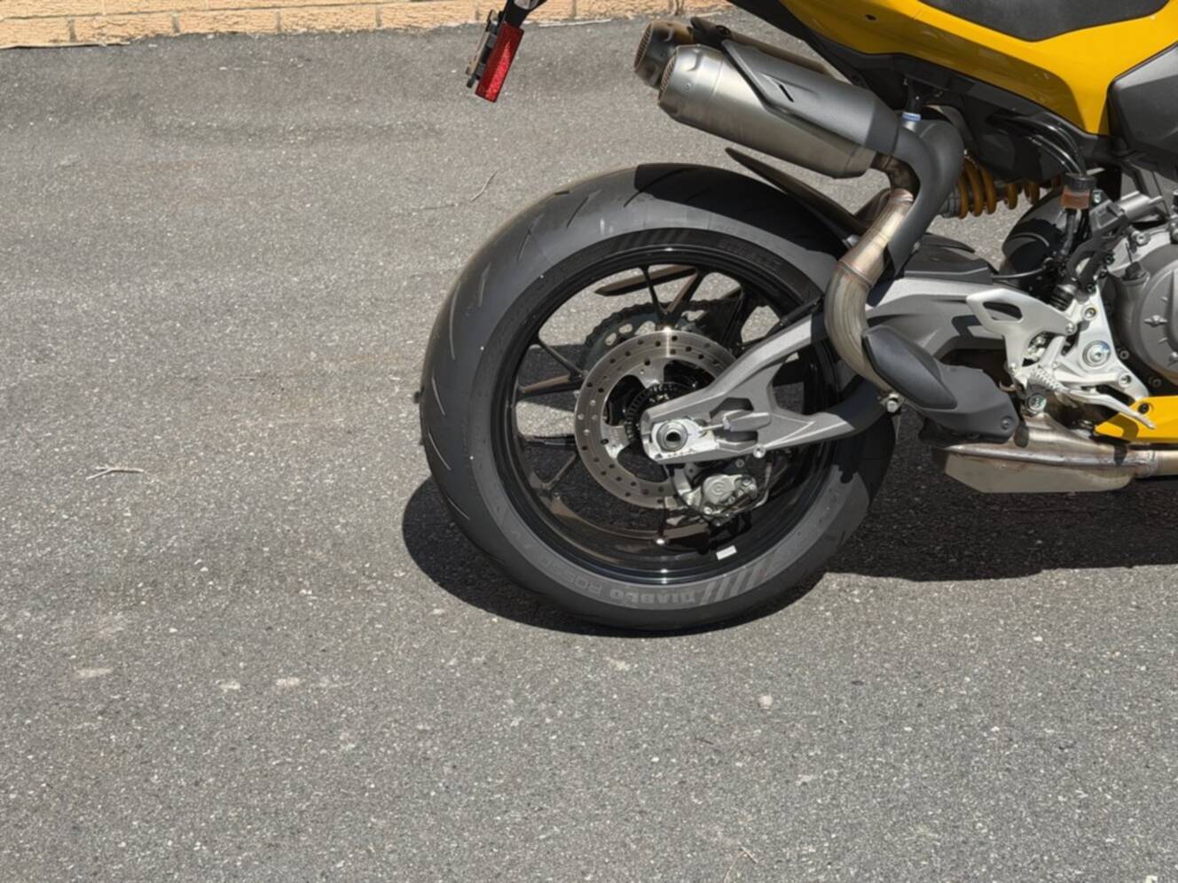 A photo of this 2026 Ducati Panigale V2 S Ducati Yellow