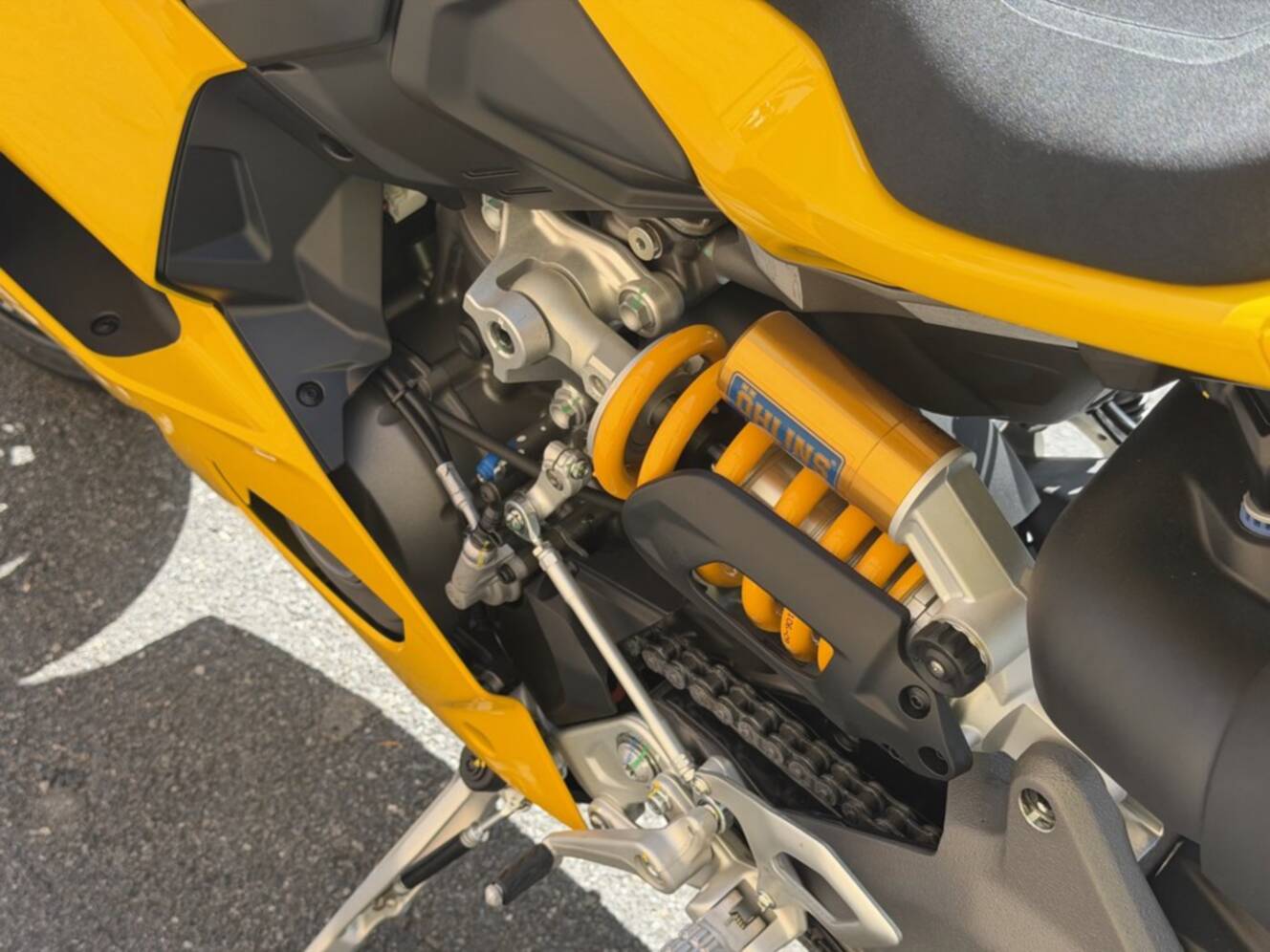 A photo of this 2026 Ducati Panigale V2 S Ducati Yellow
