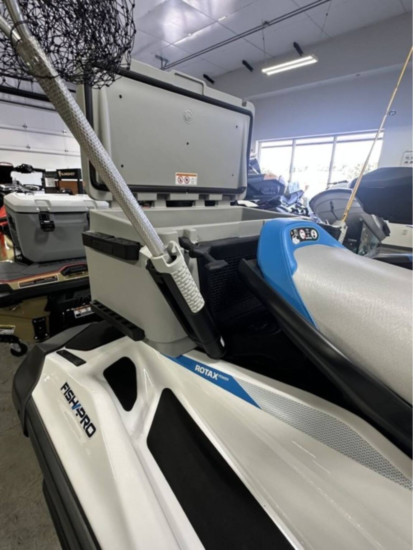 A photo of this 2025 Sea-Doo FishPro Scout 130