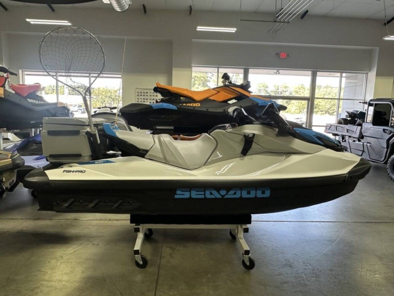 A photo of this 2025 Sea-Doo FishPro Scout 130