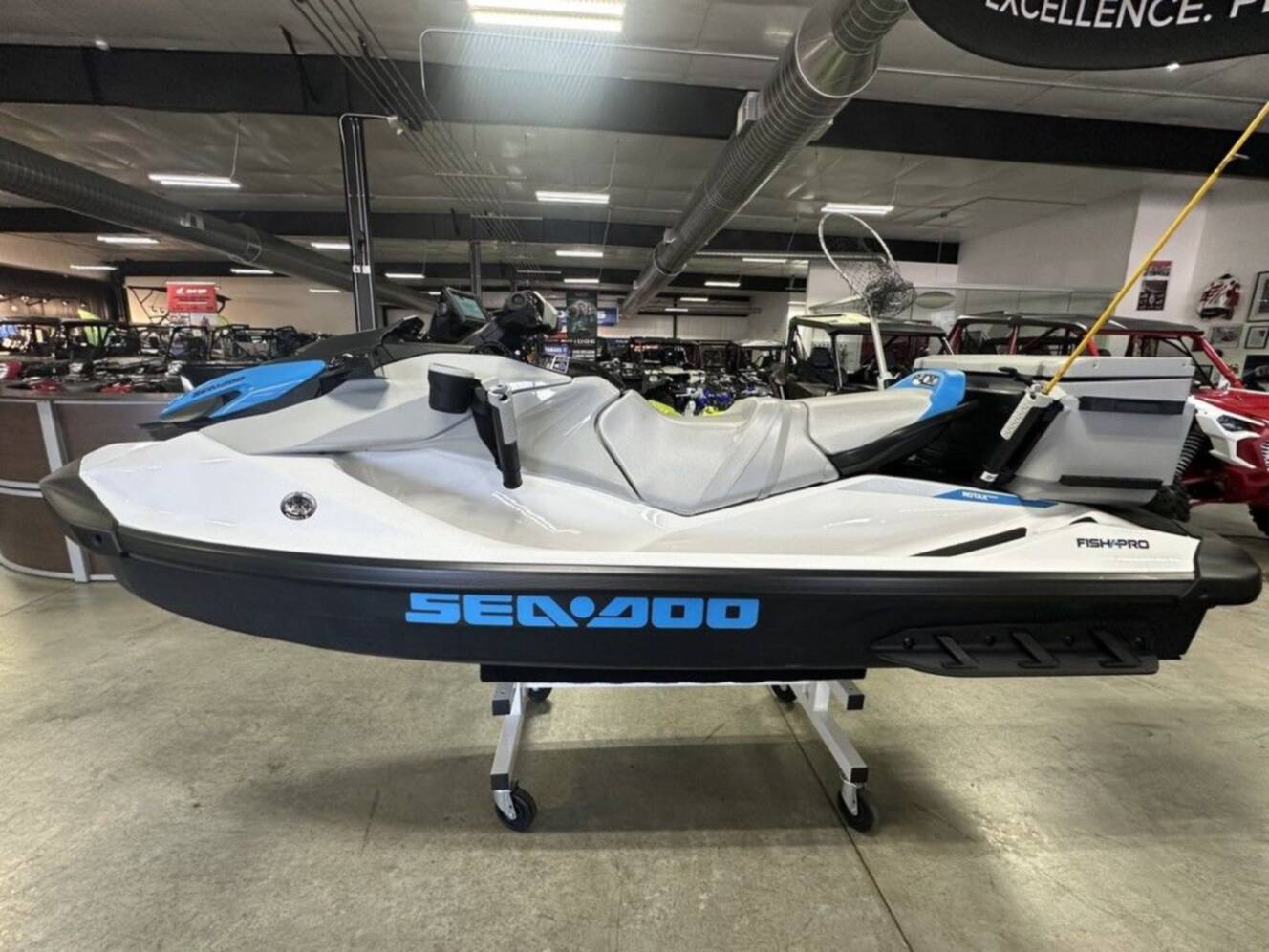 A photo of this 2025 Sea-Doo FishPro Scout 130