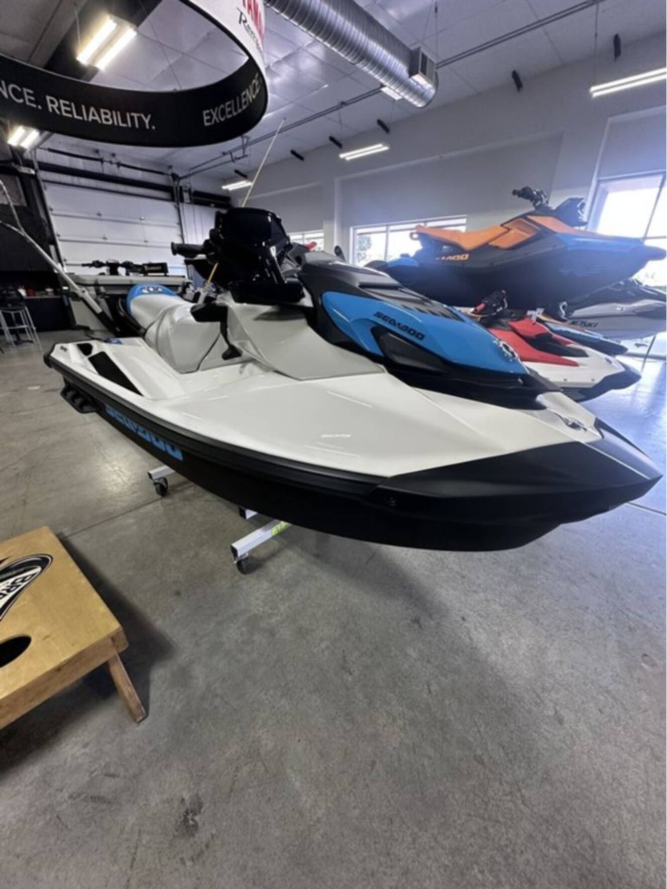 A photo of this 2025 Sea-Doo FishPro Scout 130