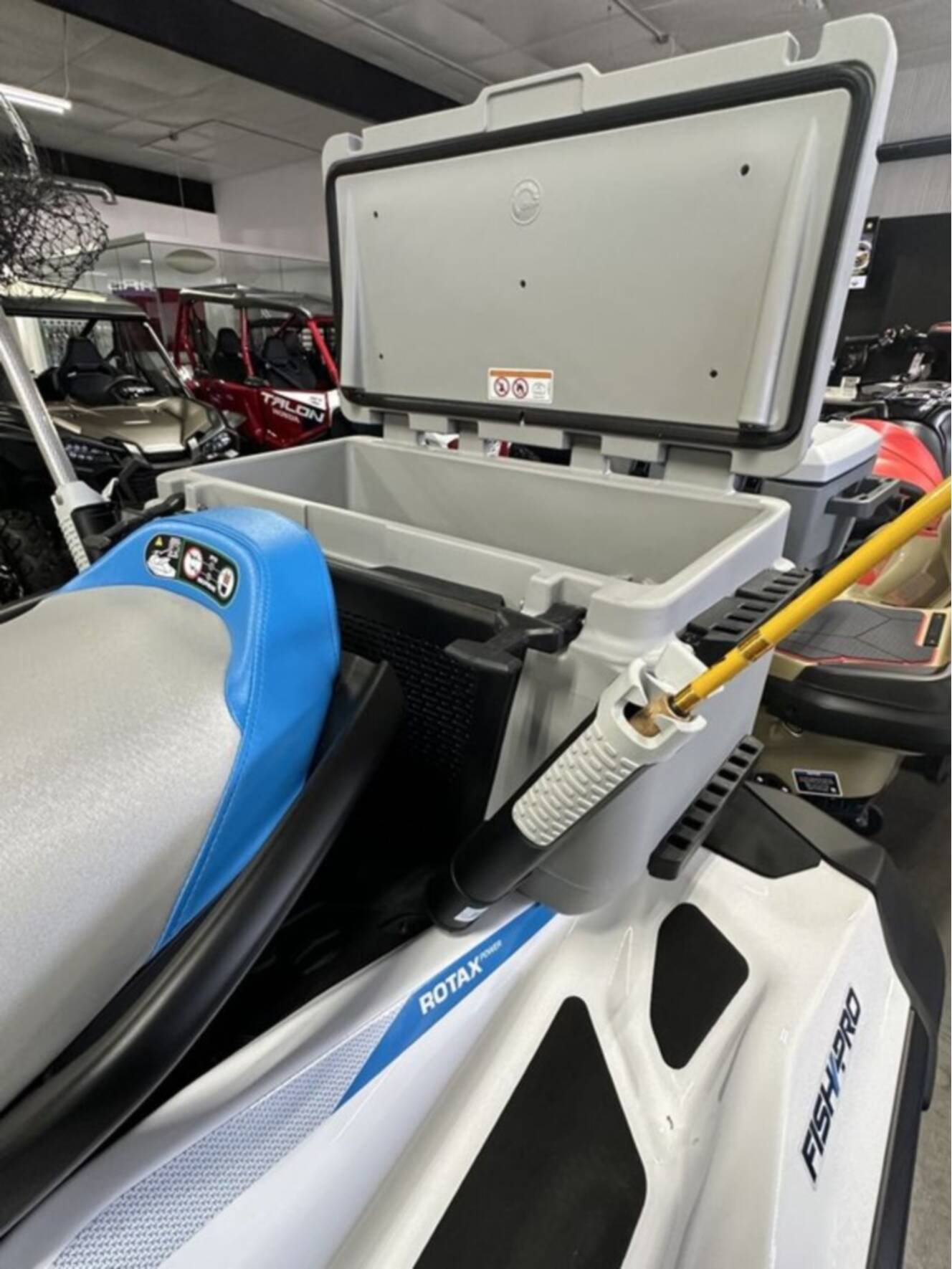 A photo of this 2025 Sea-Doo FishPro Scout 130