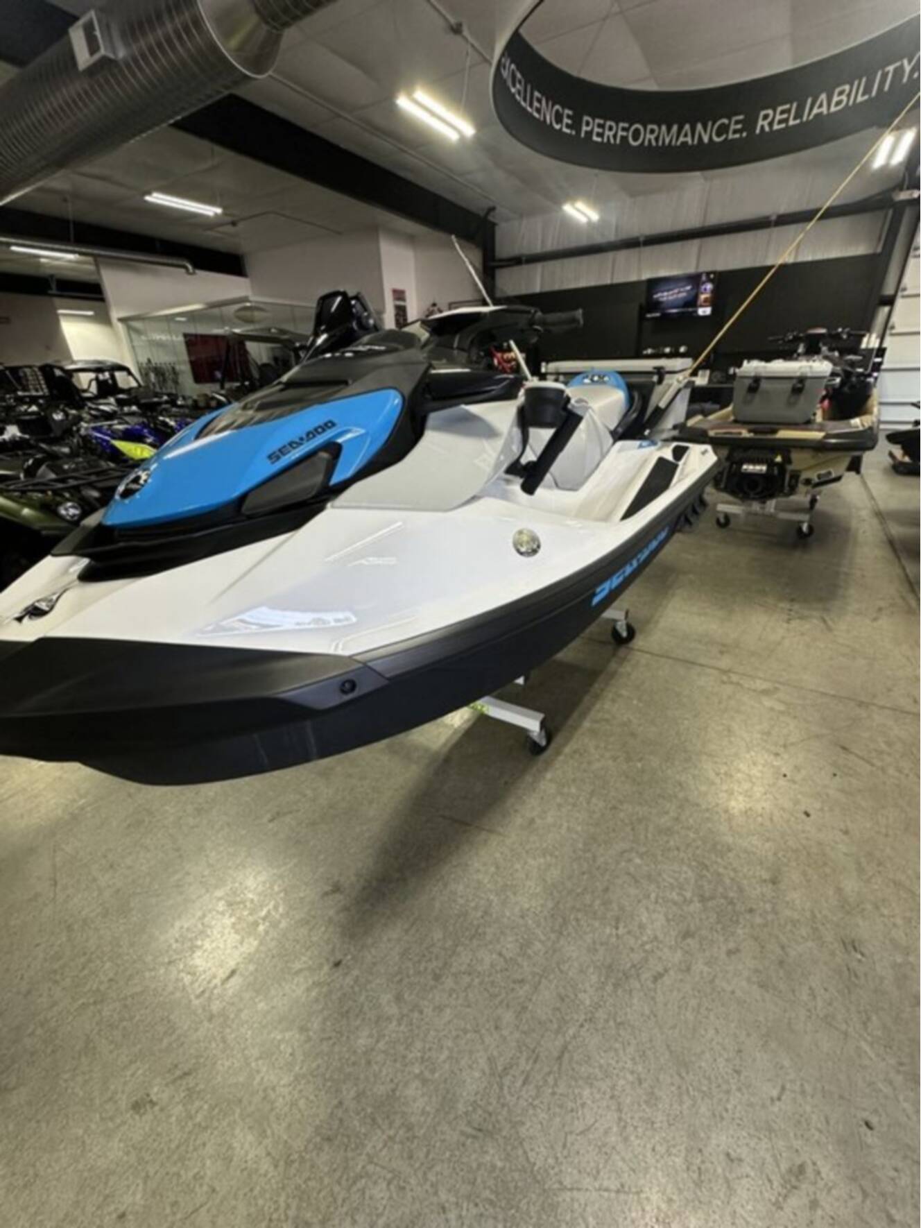 A photo of this 2025 Sea-Doo FishPro Scout 130