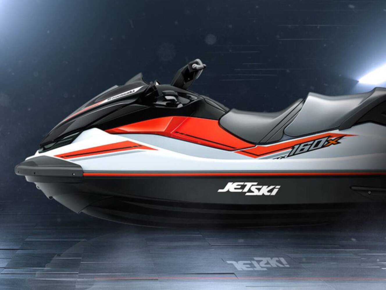 A photo of this 2024 Kawasaki Jet Ski STX 160X