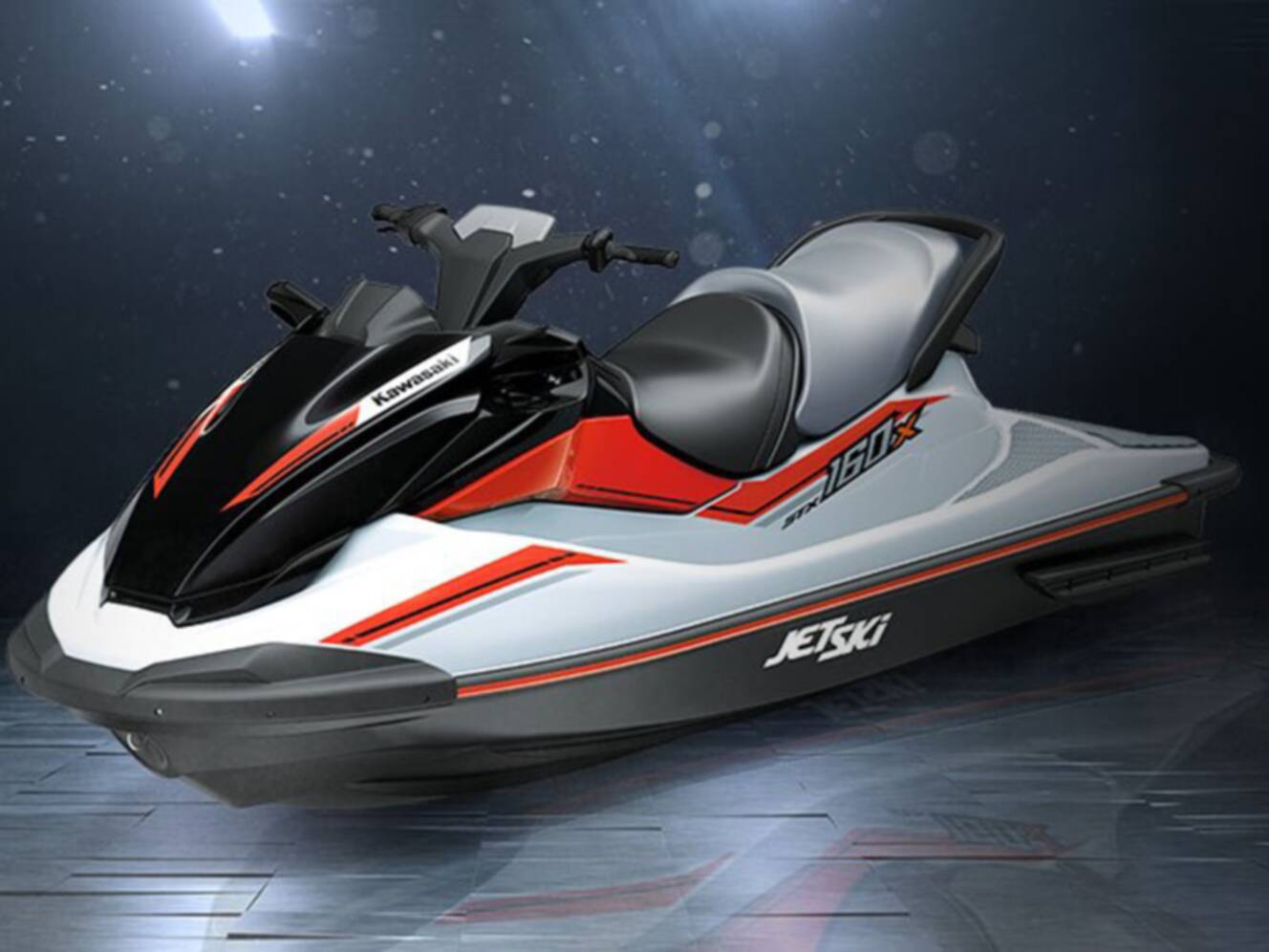 A photo of this 2024 Kawasaki Jet Ski STX 160X