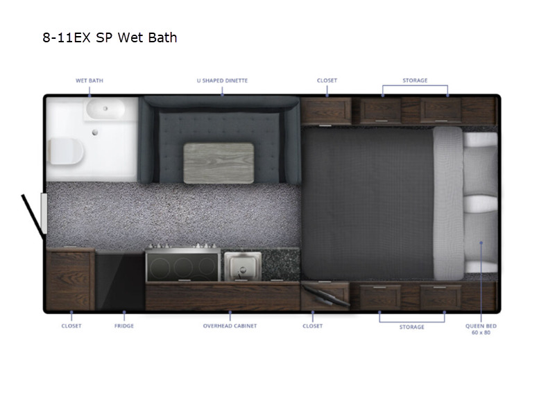 2027 Northern Lite Sportsman Plus 8-11EX SP Wet Bath in henderson CO