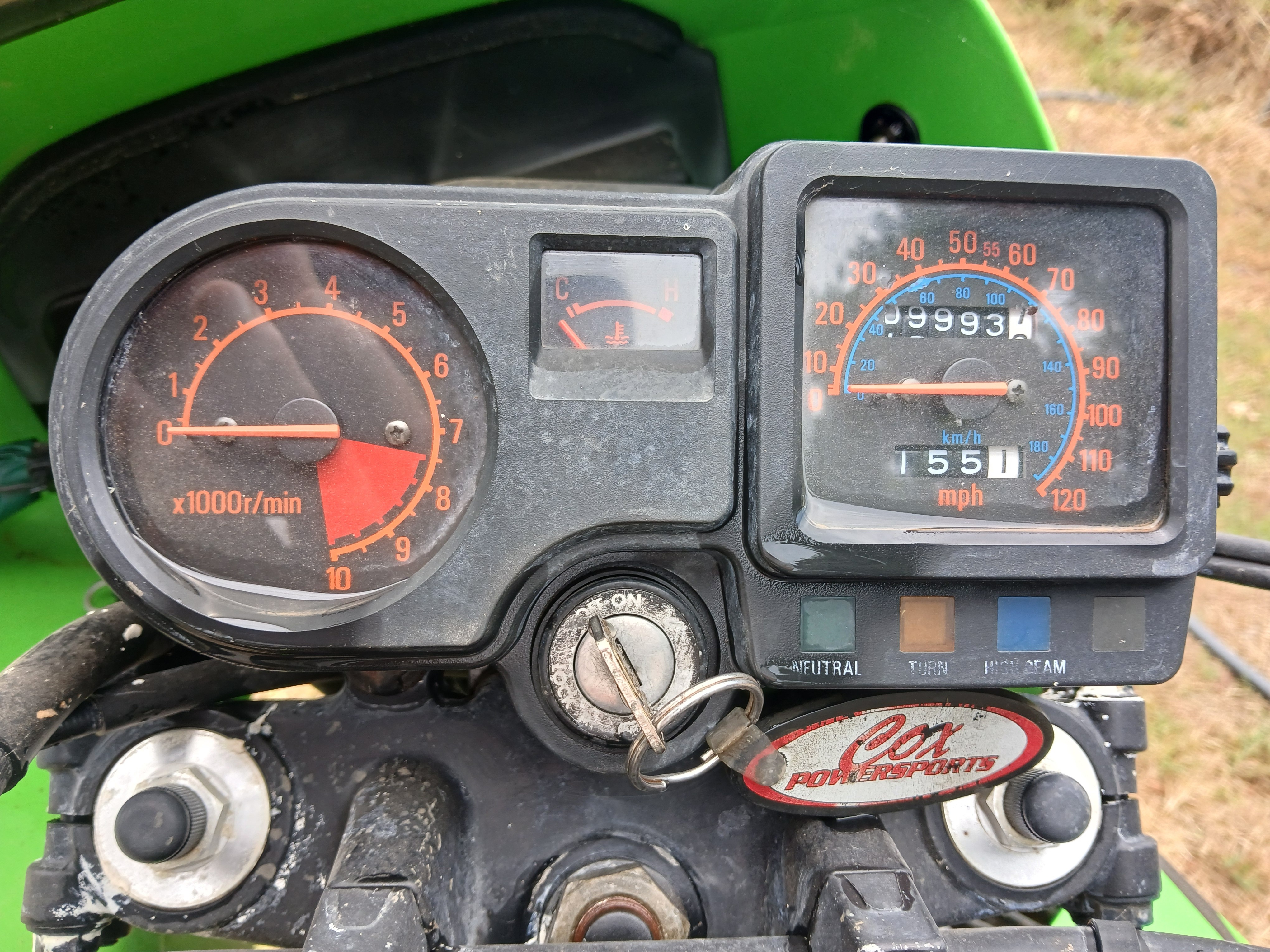 2006 Kawasaki KLR 650 Dual Sport motorcycle