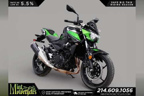 2022 Kawasaki Z400 ABS in dallas TX
