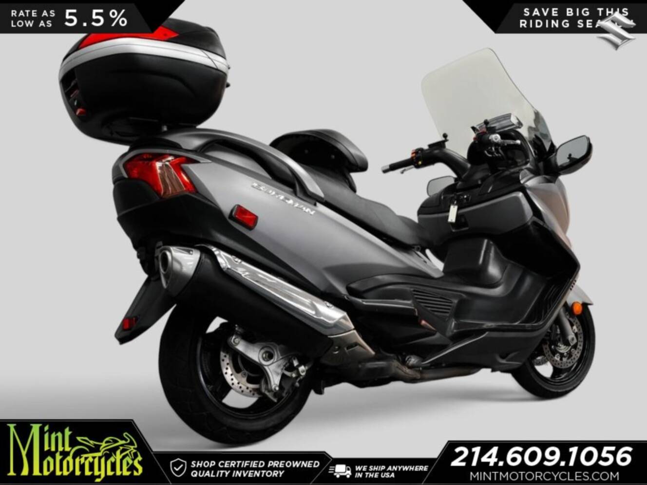 A photo of this 2015 Suzuki BURGMAN 650 (ABS)