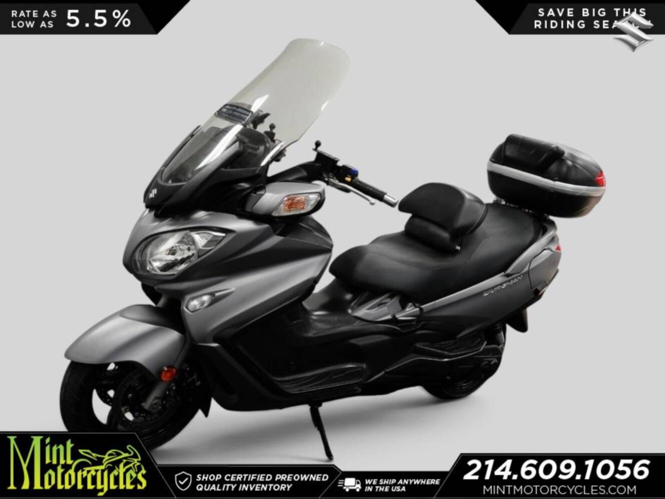 A photo of this 2015 Suzuki BURGMAN 650 (ABS)