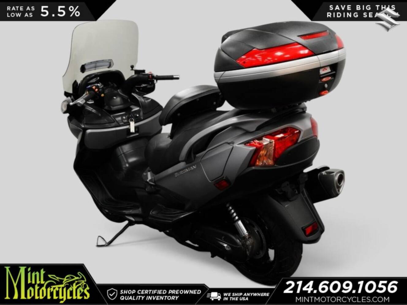 A photo of this 2015 Suzuki BURGMAN 650 (ABS)