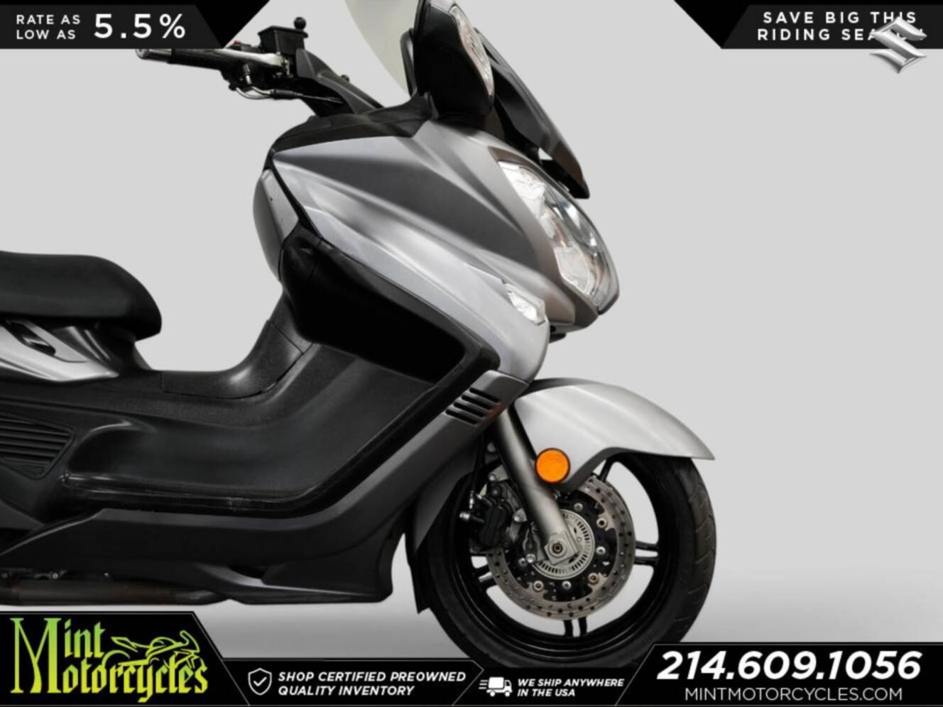 A photo of this 2015 Suzuki BURGMAN 650 (ABS)