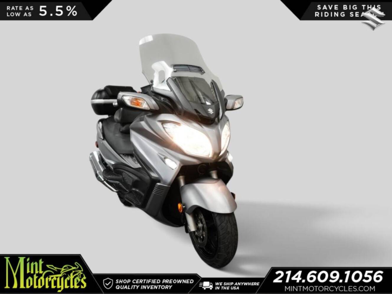 A photo of this 2015 Suzuki BURGMAN 650 (ABS)