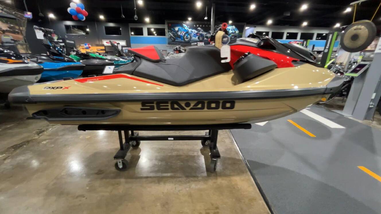A photo of this 2025 Sea-Doo RXP-X 325 (SOUND SYSTEM)
