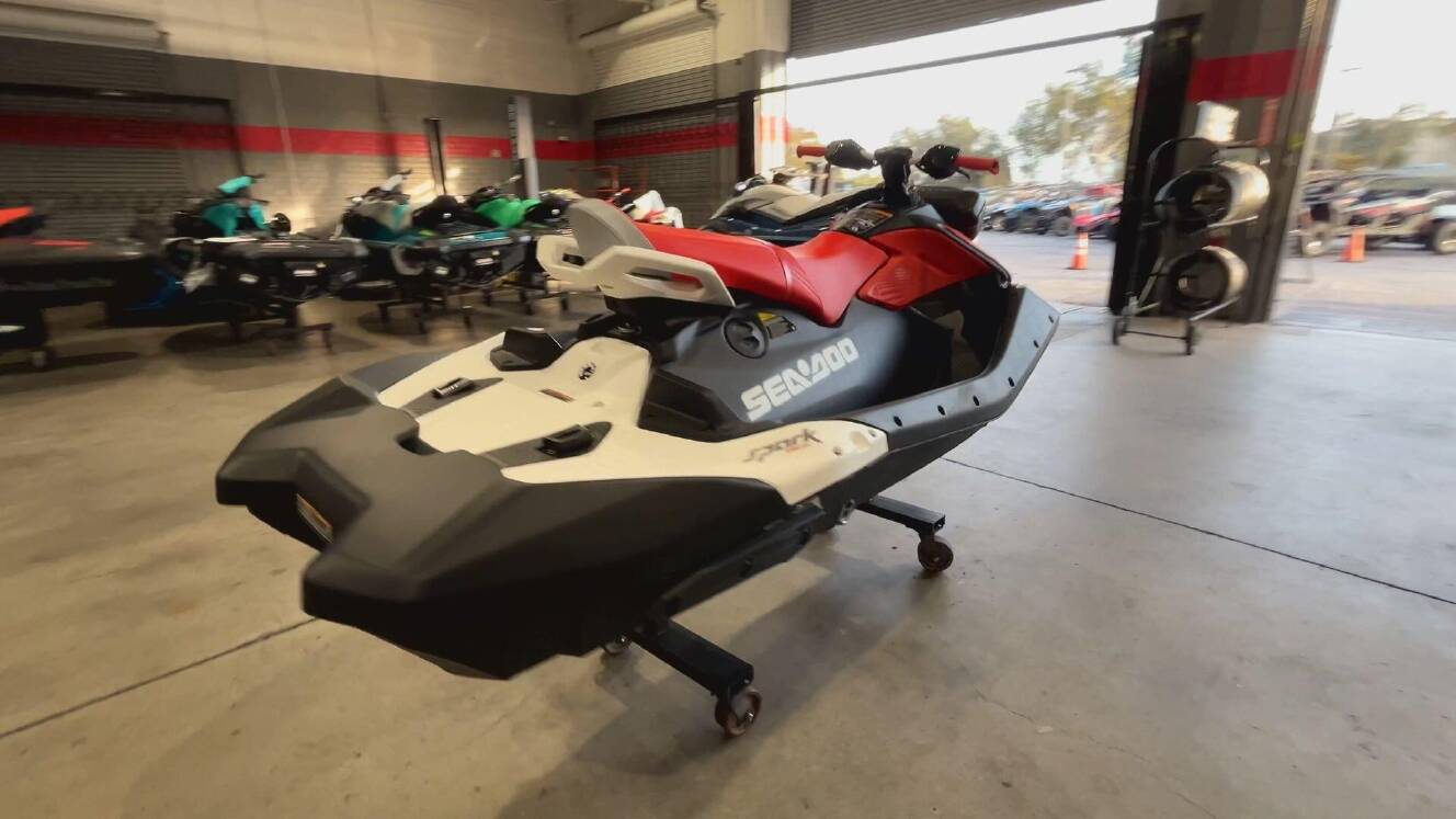A photo of this 2026 Sea-Doo SPARK FOR 3 90 TRIXX (SOUND SYSTEM)