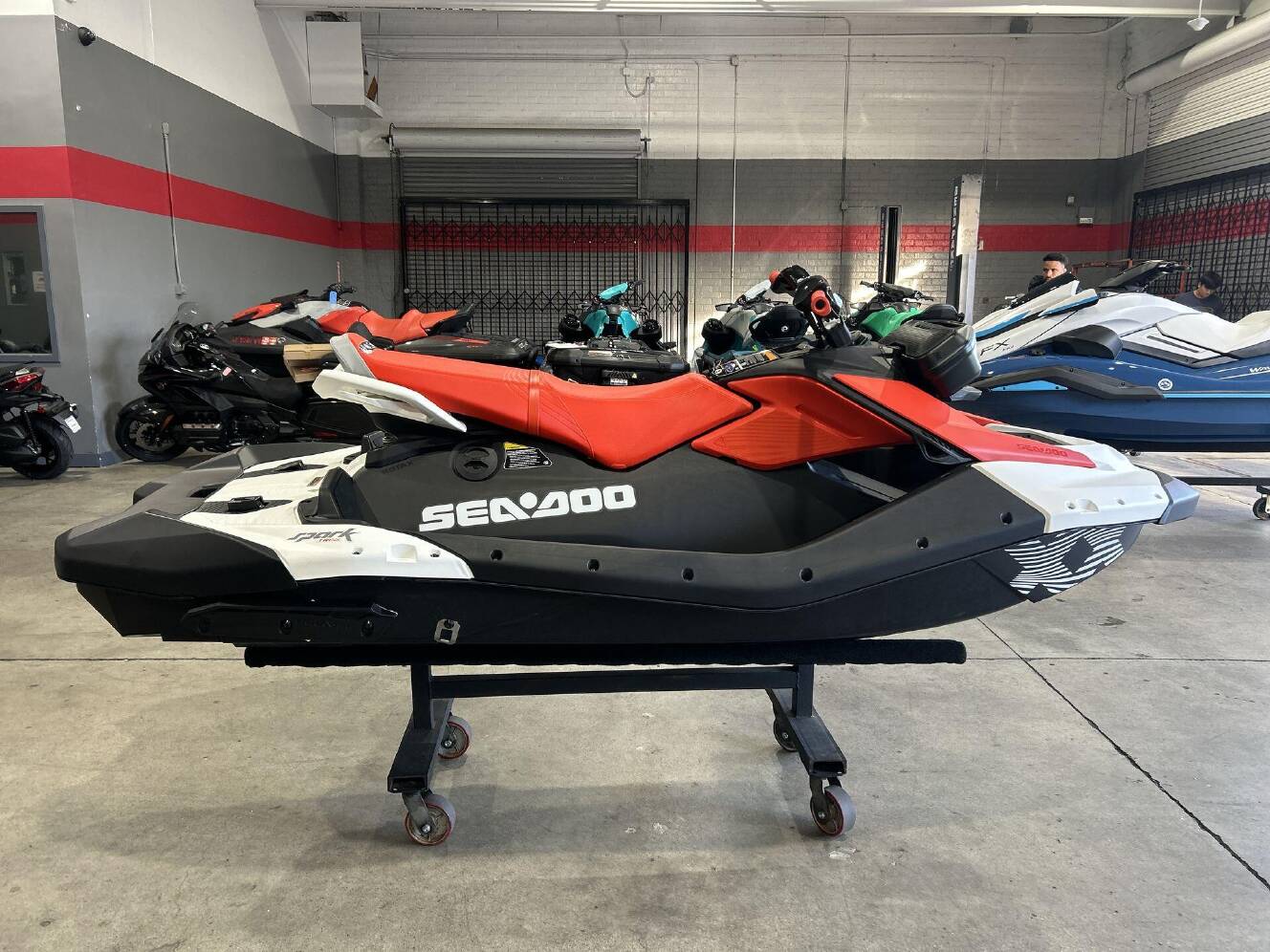 A photo of this 2026 Sea-Doo SPARK FOR 3 90 TRIXX (SOUND SYSTEM)