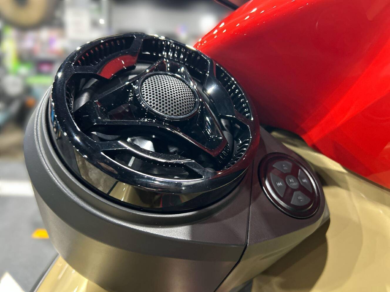 A photo of this 2025 Sea-Doo RXP-X 325 (SOUND SYSTEM)
