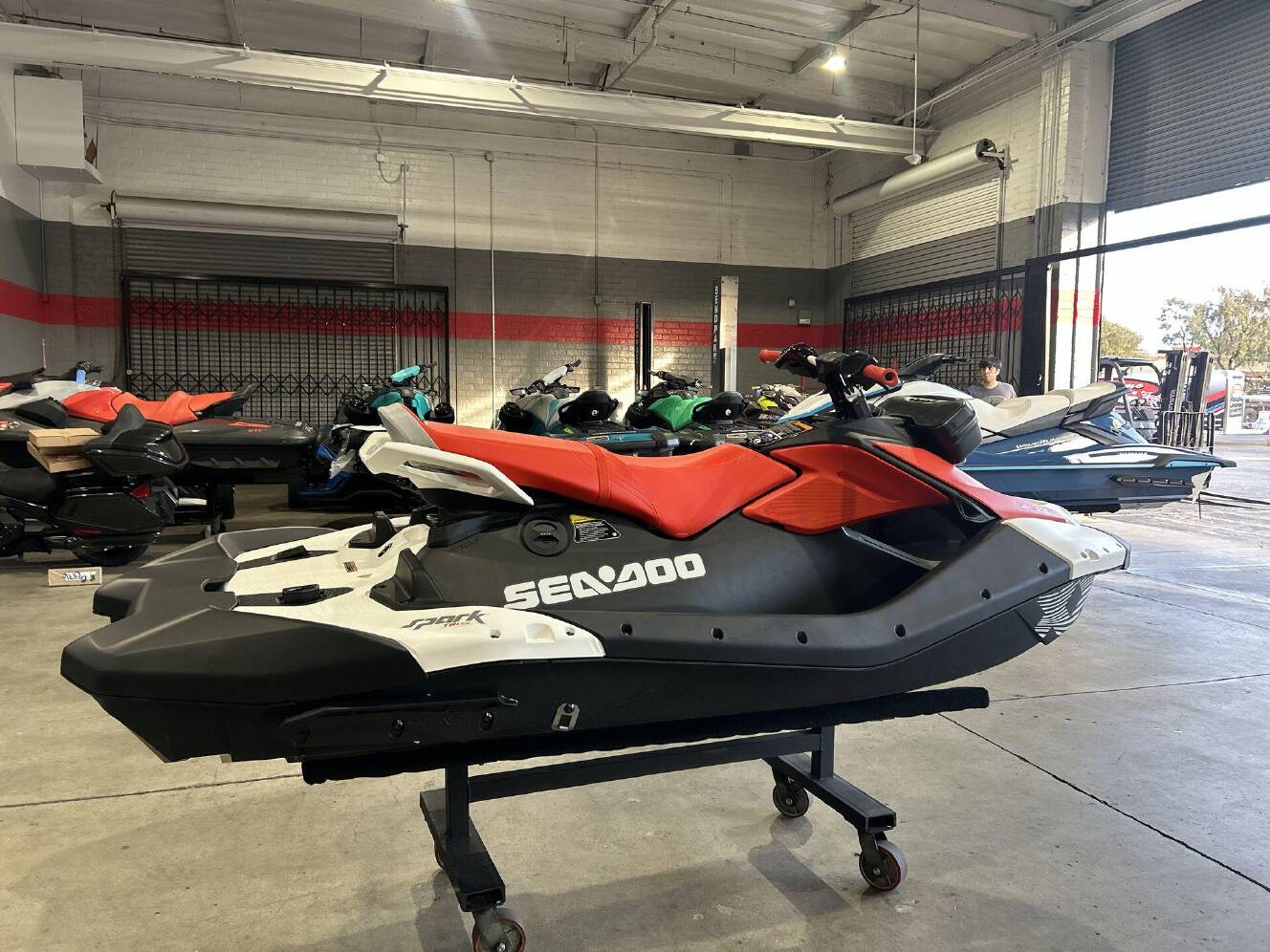 A photo of this 2026 Sea-Doo SPARK FOR 3 90 TRIXX (SOUND SYSTEM)