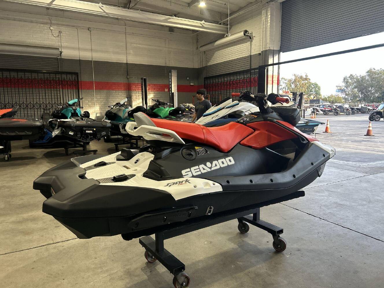A photo of this 2026 Sea-Doo SPARK FOR 3 90 TRIXX (SOUND SYSTEM)