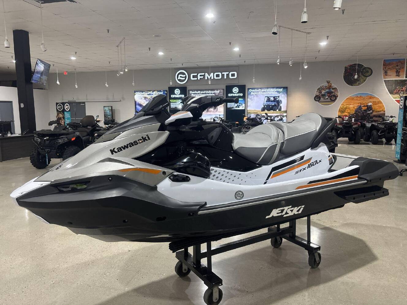 A photo of this 2026 Kawasaki JET SKI STX 160LX