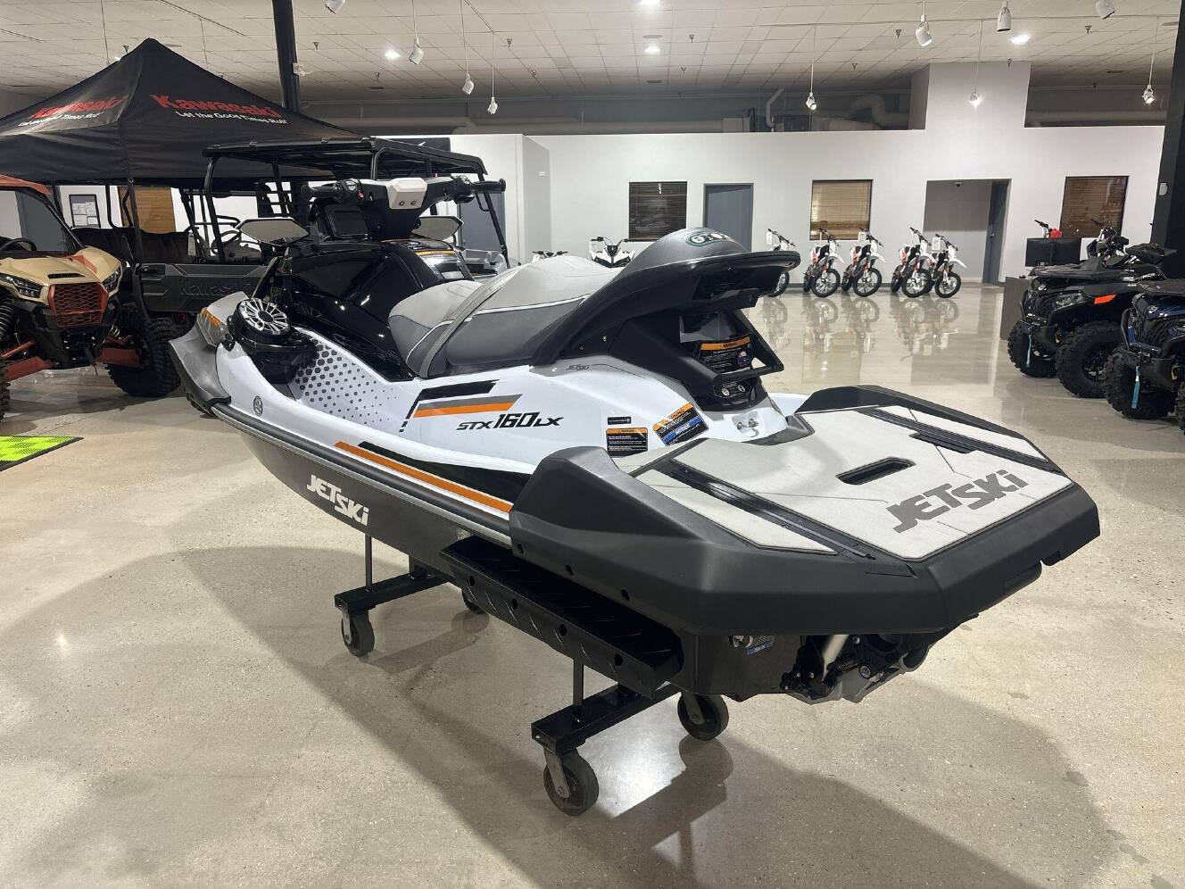 A photo of this 2026 Kawasaki JET SKI STX 160LX