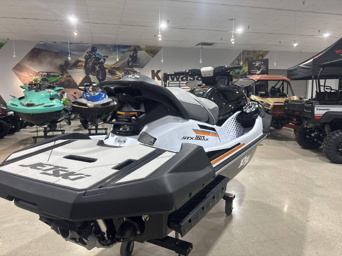 A photo of this 2026 Kawasaki JET SKI STX 160LX