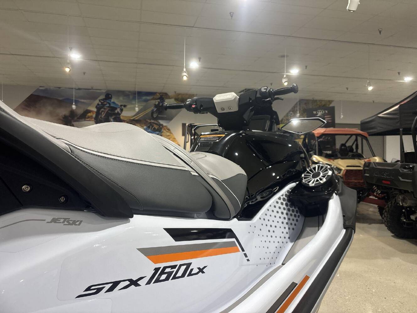 A photo of this 2026 Kawasaki JET SKI STX 160LX