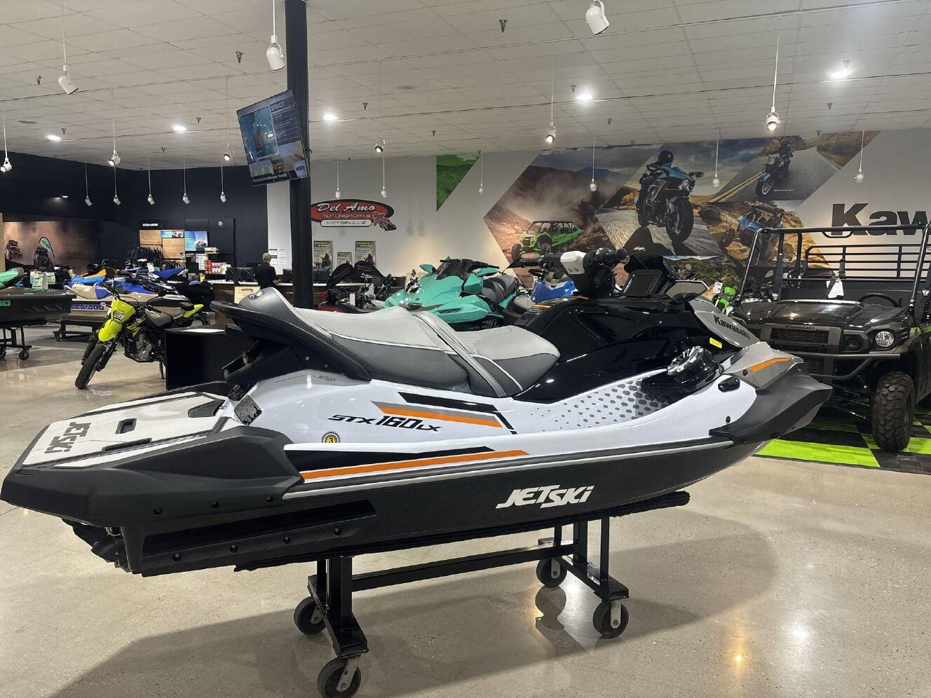 A photo of this 2026 Kawasaki JET SKI STX 160LX