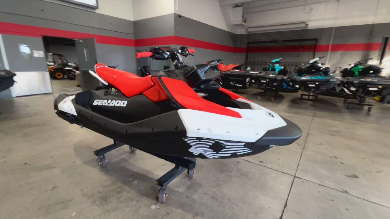 A photo of this 2026 Sea-Doo SPARK FOR 3 90 TRIXX (SOUND SYSTEM)