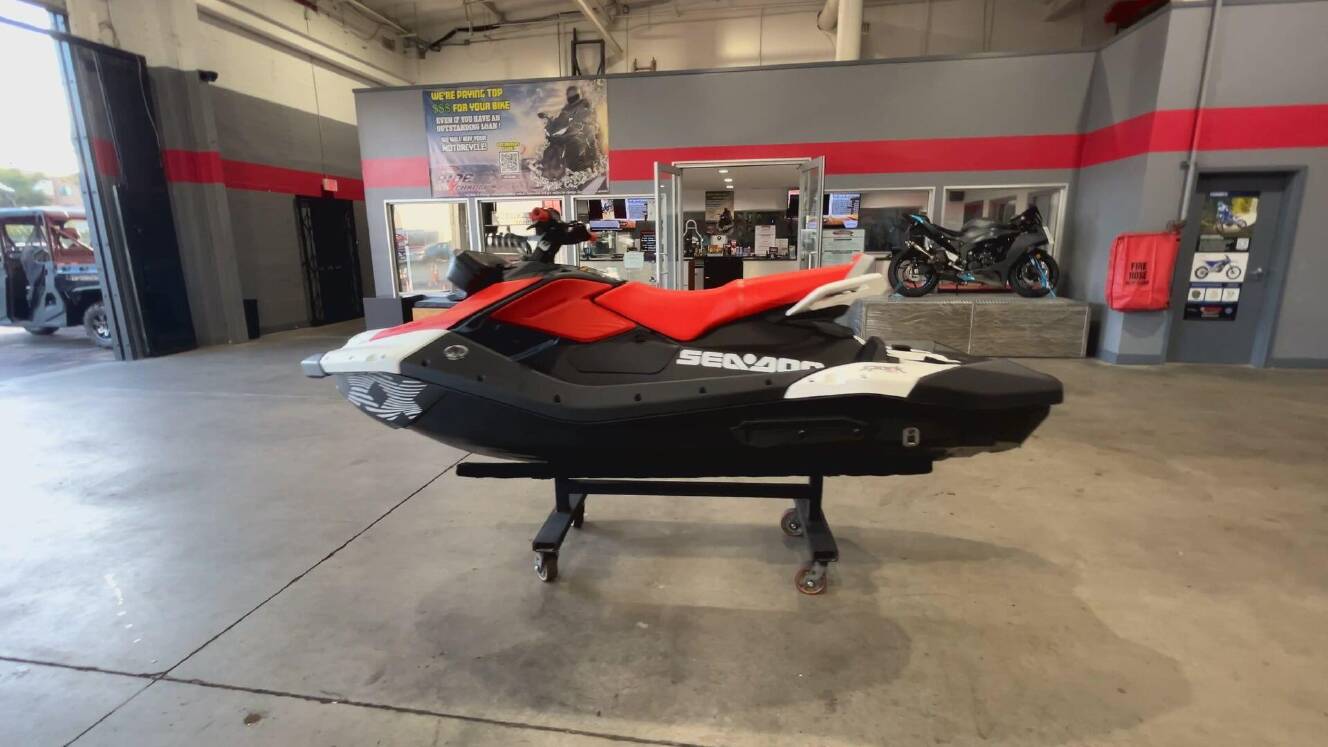 A photo of this 2026 Sea-Doo SPARK FOR 3 90 TRIXX (SOUND SYSTEM)