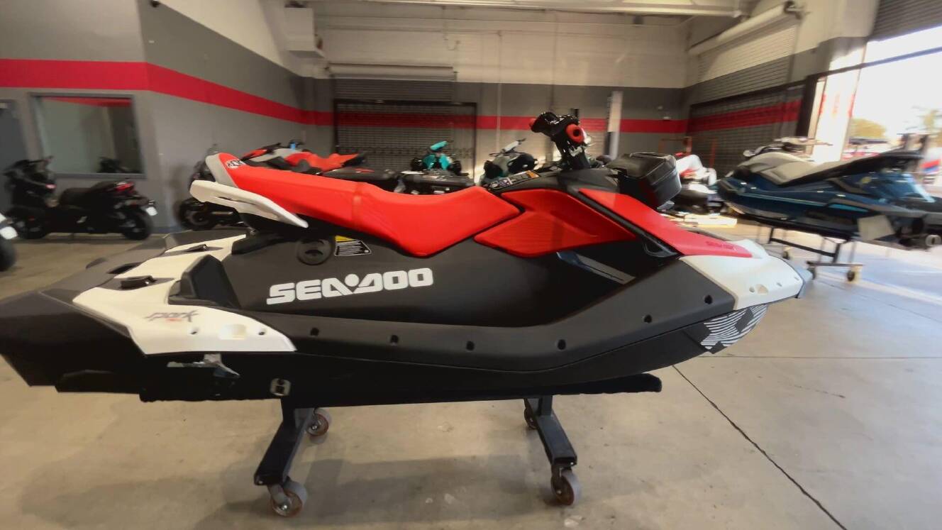A photo of this 2026 Sea-Doo SPARK FOR 3 90 TRIXX (SOUND SYSTEM)