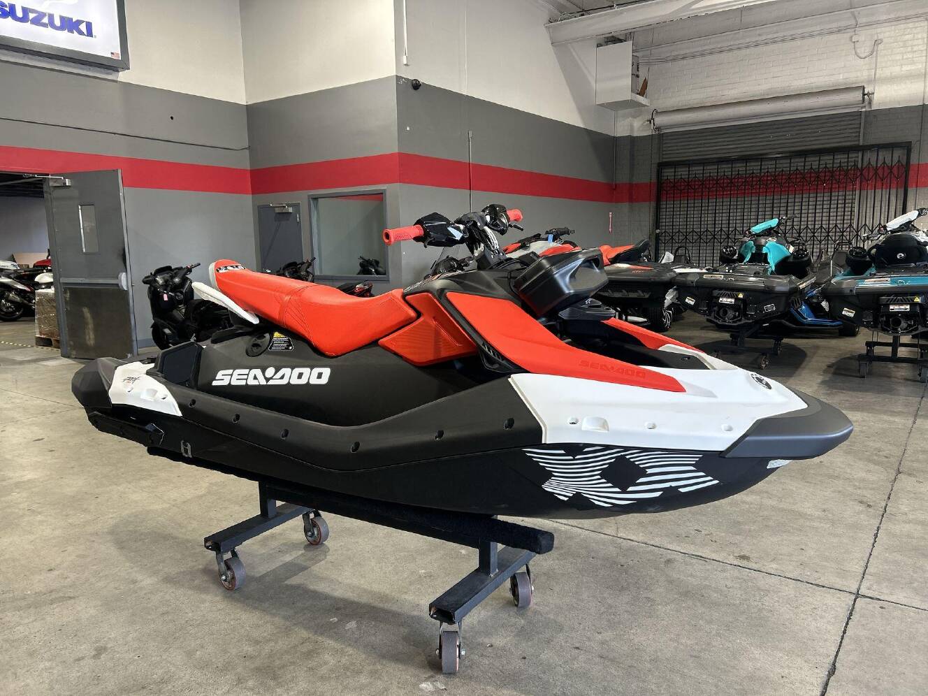 A photo of this 2026 Sea-Doo SPARK FOR 3 90 TRIXX (SOUND SYSTEM)