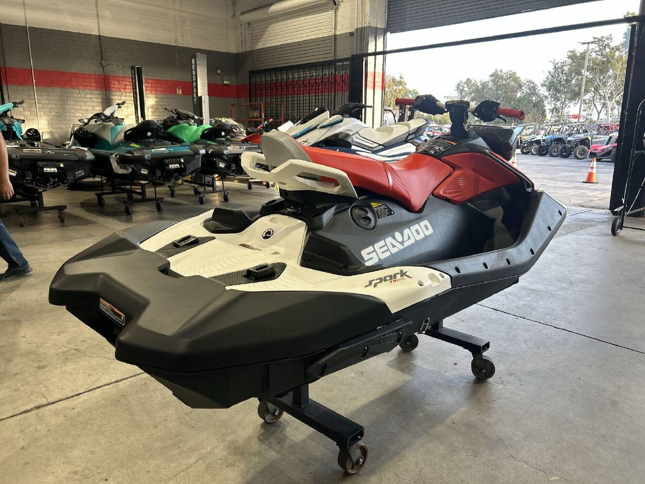 A photo of this 2026 Sea-Doo SPARK FOR 3 90 TRIXX (SOUND SYSTEM)