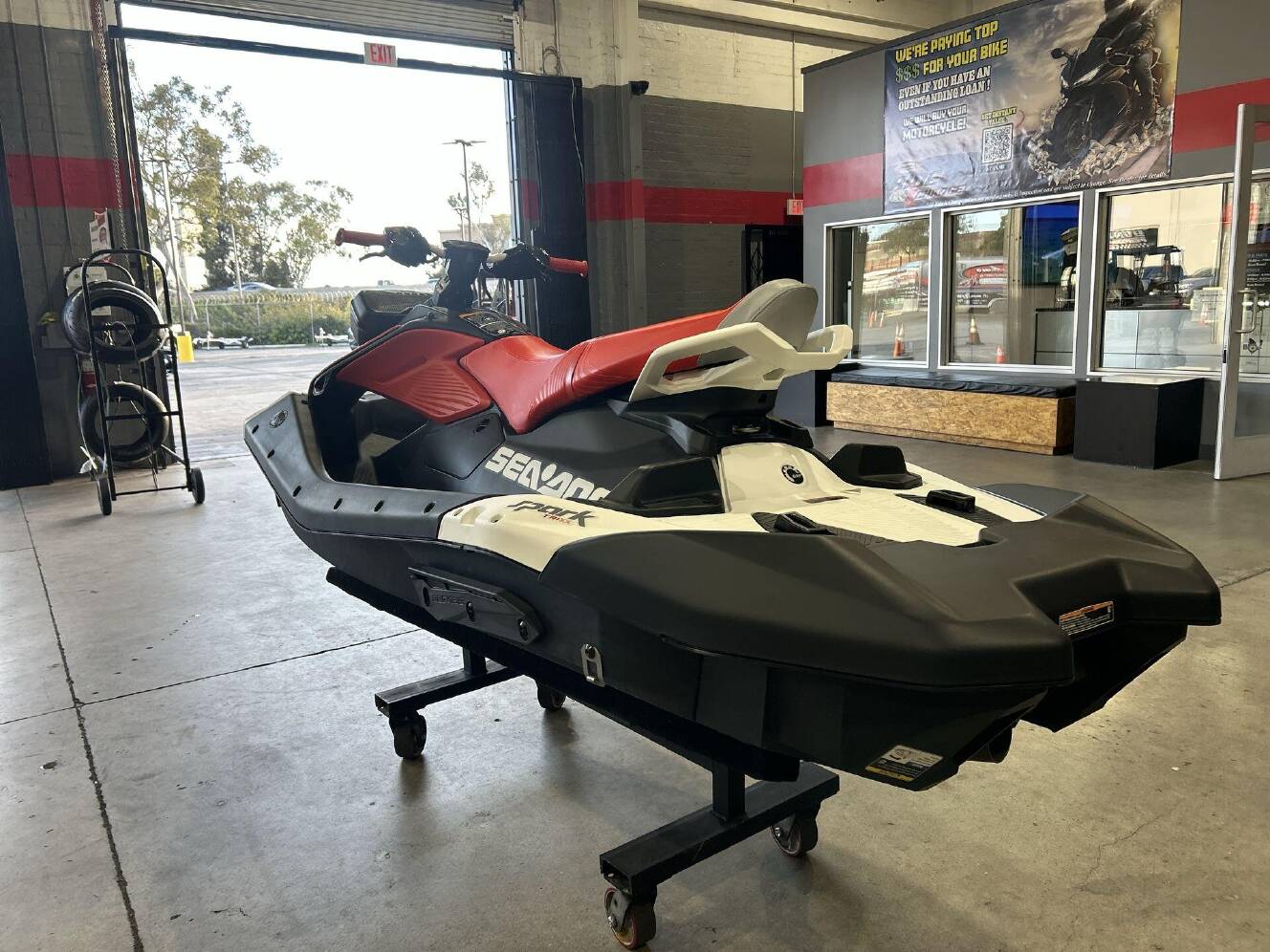 A photo of this 2026 Sea-Doo SPARK FOR 3 90 TRIXX (SOUND SYSTEM)