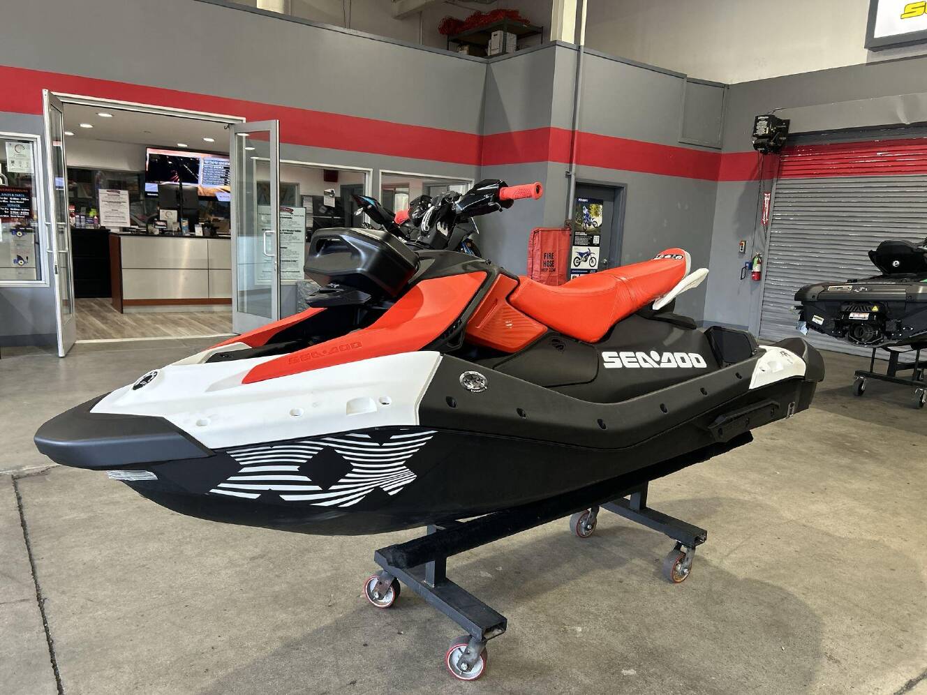 A photo of this 2026 Sea-Doo SPARK FOR 3 90 TRIXX (SOUND SYSTEM)