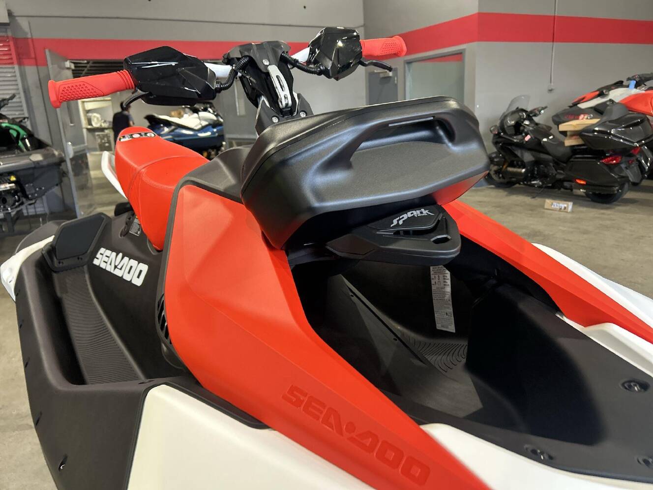 A photo of this 2026 Sea-Doo SPARK FOR 3 90 TRIXX (SOUND SYSTEM)