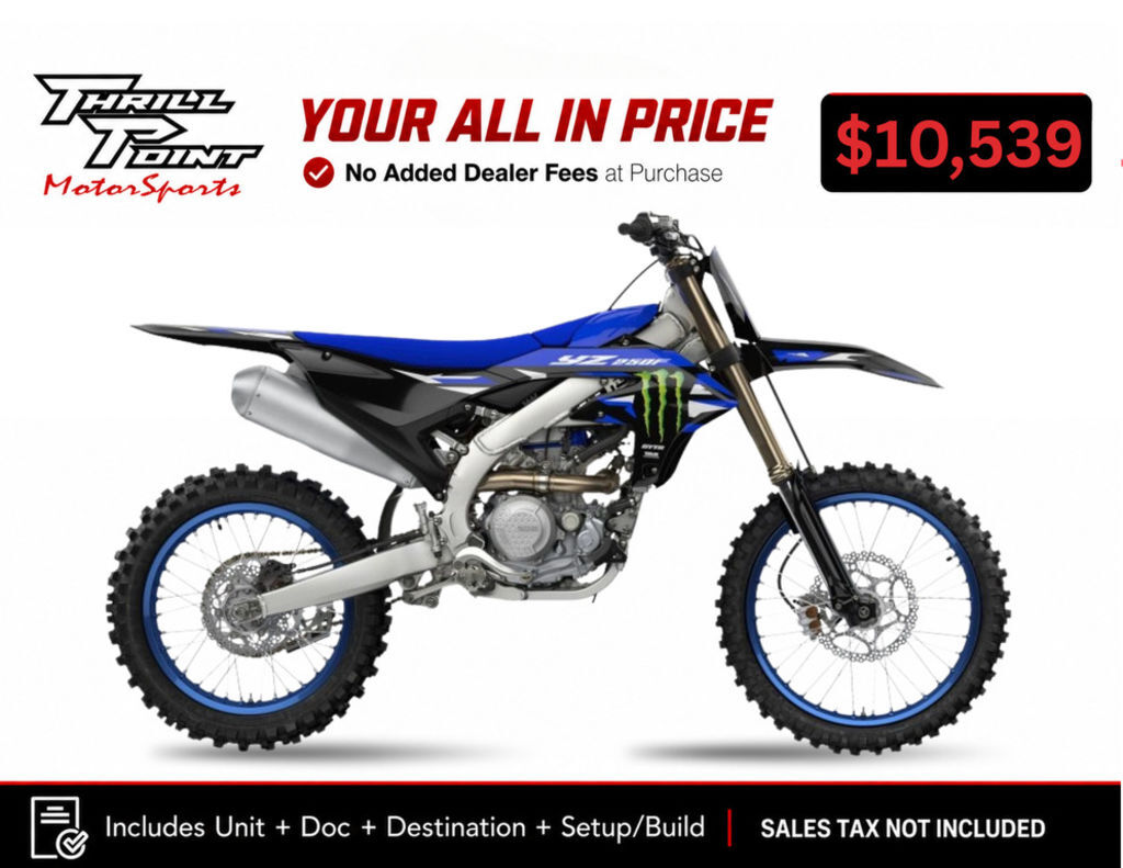 2027 Yamaha YZ250F Monster Energy Edition 250F in Medina, OH