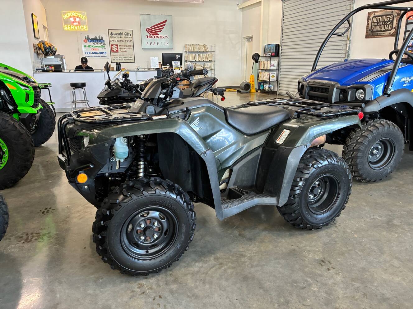 A photo of this 2024 Honda FourTrax Rancher 4x4