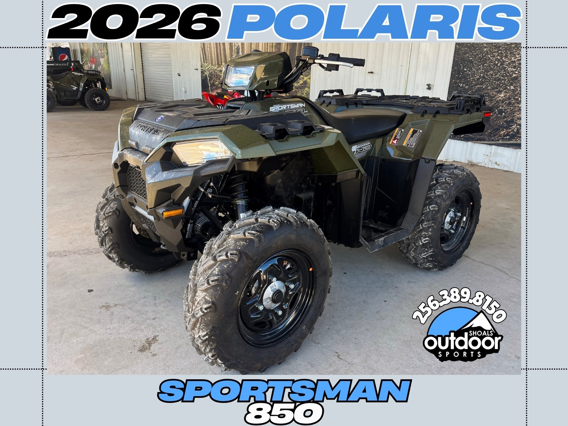 2026 Polaris Sportsman 850 Recreation/Utility ATV