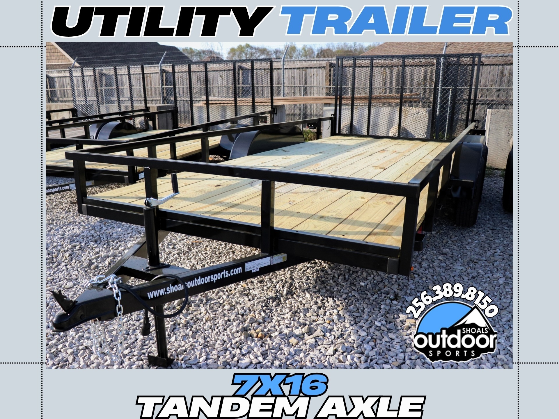 2026 Grey States 7X16 TANDEM UTILITY in Tuscumbia, AL