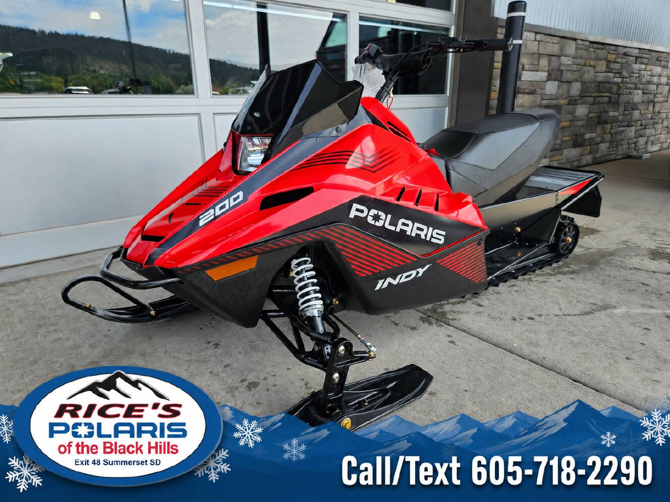 A photo of this 2027 Polaris INDY 200 ES