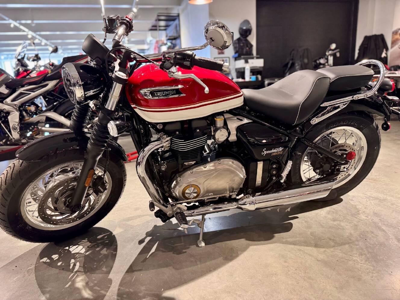 A photo of this 2026 Triumph Bonneville Speedmaster